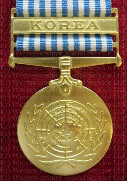 Worcestershire Medal Service: UN - Korea