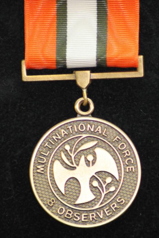 Worcestershire Medal Service: Multi National Observers Sinai (MFO)