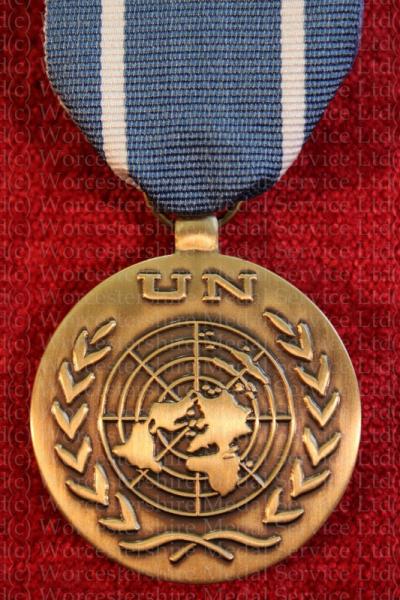 Worcestershire Medal Service: UN - Afghanistan, Pakistan UNIFIL (clasp OSGAP)