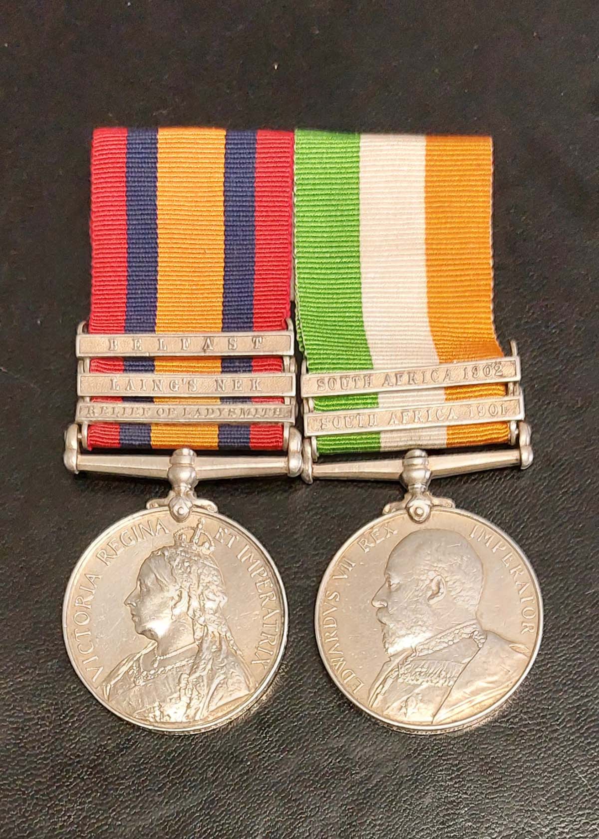 Worcestershire Medal Service: QSA/KSA - Rawlinson - Leics
