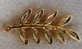 Worcestershire Medal Service: Acacia Leaf Lapel Pin