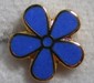 Worcestershire Medal Service: Forget Me Not Lapel Pin
