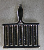Worcestershire Medal Service: Grid Iron Lapel Pin