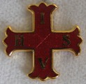 Worcestershire Medal Service: Red Cross of Constantine Lapel Pin
