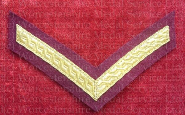 Worcestershire Medal Service: One Stripe (Maroon)