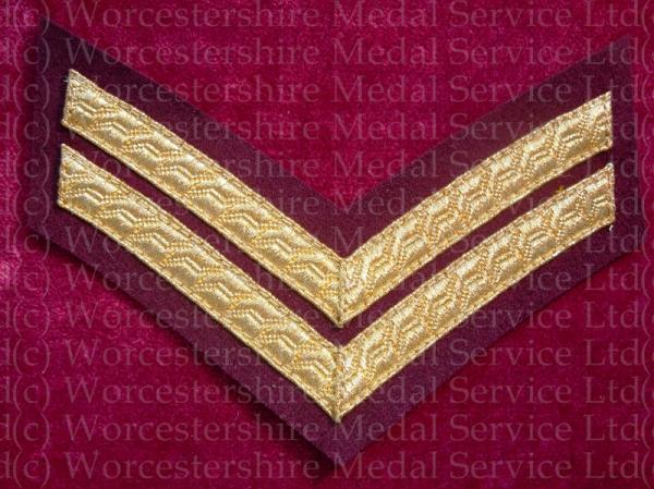 Worcestershire Medal Service: Two Stripe (Maroon)