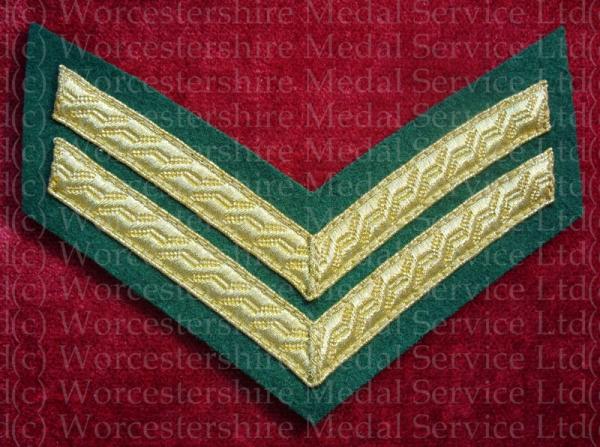 Worcestershire Medal Service: Two Stripe (Green)