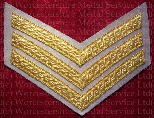 Worcestershire Medal Service: Three Stripes (Grebe Grey)