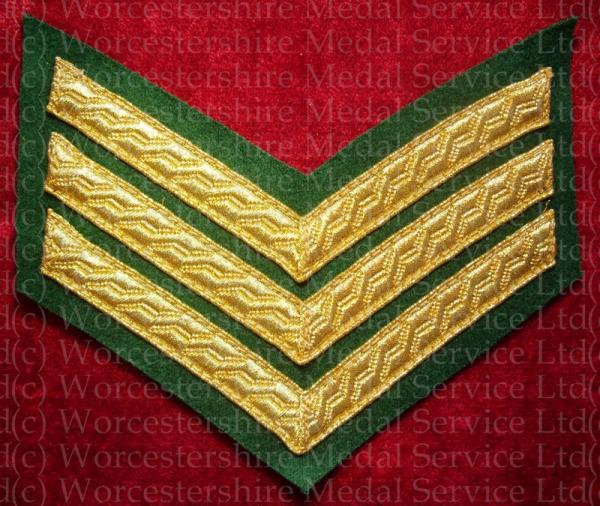 Worcestershire Medal Service: Three Stripes (Green)
