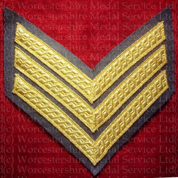 Worcestershire Medal Service: Three Stripes (RAF)