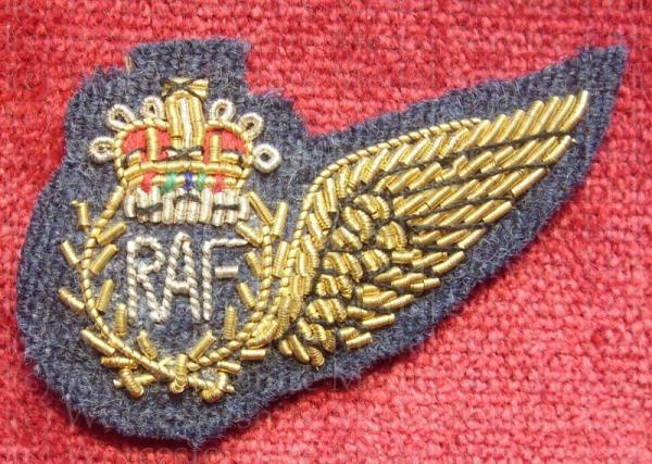 Worcestershire Medal Service: Half Wing - RAF