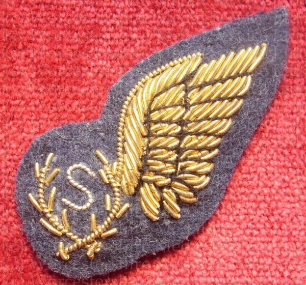 Worcestershire Medal Service: Half Wing - S