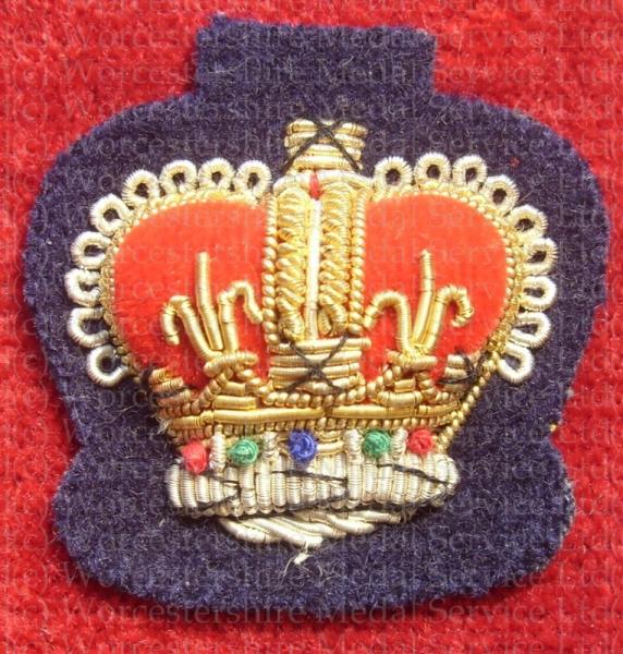 Worcestershire Medal Service: Crown ?'' - S/Sgt (Navy)