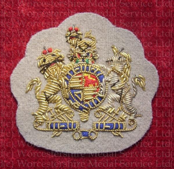 Worcestershire Medal Service: WO1 Royal Arms (Grebe Grey)