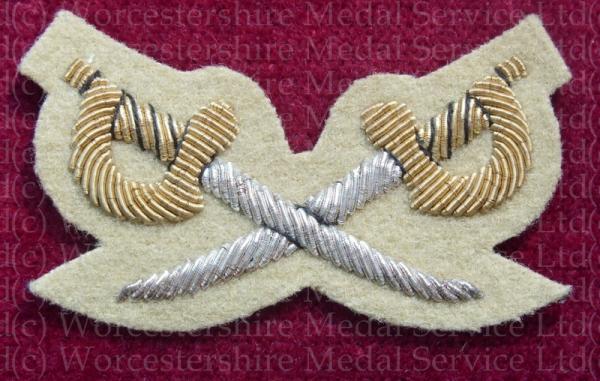 Worcestershire Medal Service: Crossed Swords (Primrose)