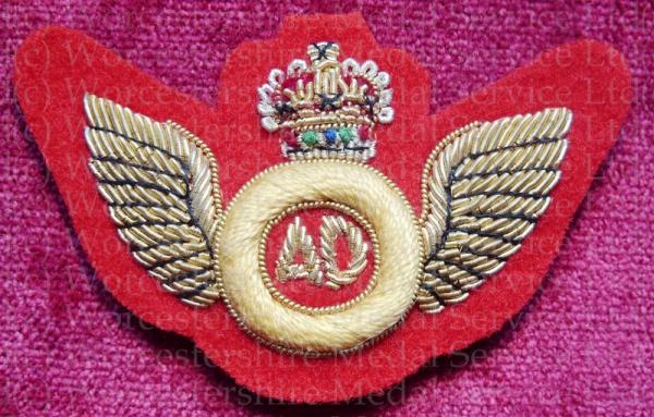 Worcestershire Medal Service: Air Despatch (Red)