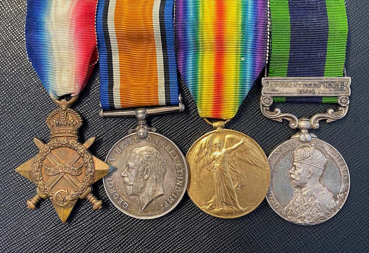 Worcestershire Medal Service: 9501 Pte. J.W.Carter S.LAN.R.