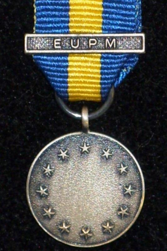 EU - ESDP Medal with EUPM clasp