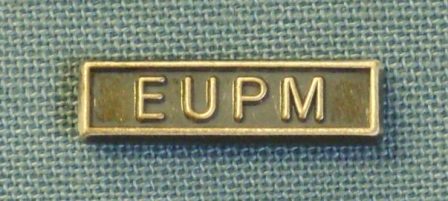 Worcestershire Medal Service: EU - Ribbon Bar Emblem - EUPM