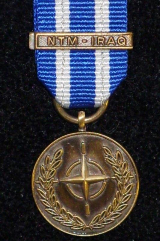 NATO - NTM-IRAQ Miniature Medal