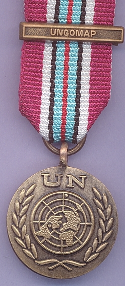 UN - Afghanistan UNDOF (clasp UNGOMAP) Miniature Medal