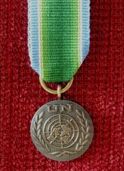 UN - India & Pakistan (UNMOGIP & UNIPOM) Miniature Medal