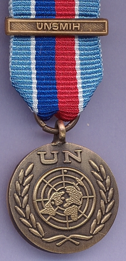 UN - Haiti (UNSMIH) with clasp UNSMIH Miniature Medal