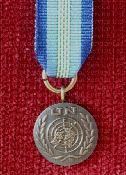 UN - Central America (ONUCA) Miniature Medal