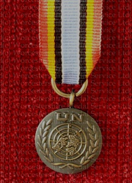 UN - Uganda, Rwanda (UNOMUR) Miniature Medal