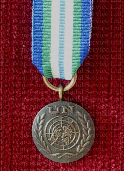 UN - Georgia (UNOMIG) Miniature Medal
