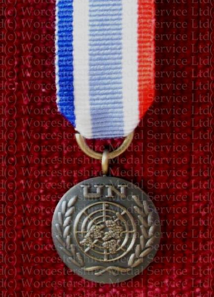 Worcestershire Medal Service: UN - Liberia (UNOMIL)