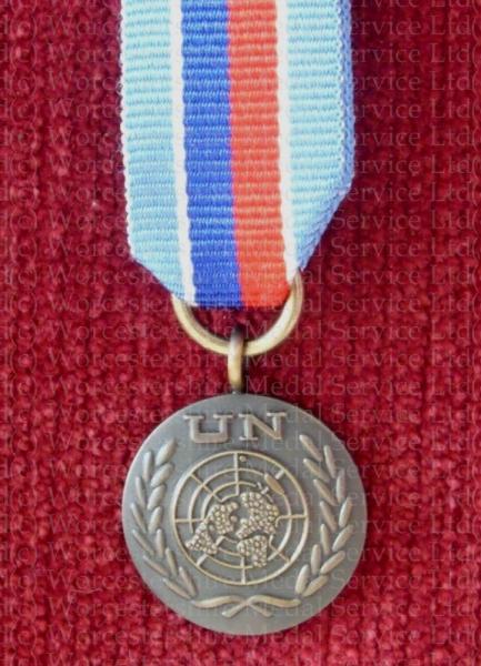 UN - Haiti (UNMIH) Miniature Medal