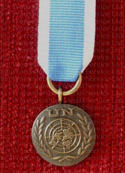 UN - Special Service (UNSSM) Miniature Medal