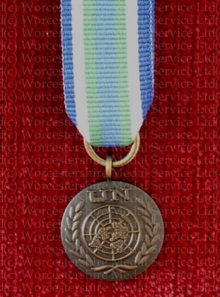 UN - Sierra Leone (UNOMSIL) Miniature Medal