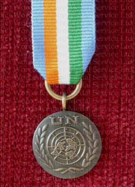 Worcestershire Medal Service: UN - Ivory Coast (UNMINUCI)