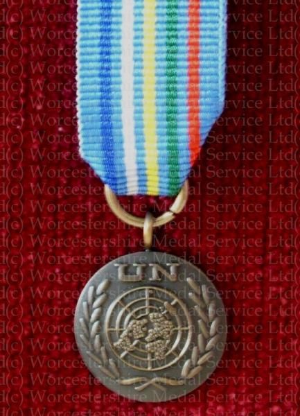 Worcestershire Medal Service: UN - Central Africa (UNMINURCAT)
