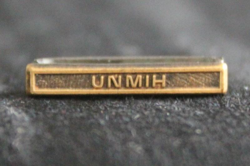 Worcestershire Medal Service: UN Clasp - UNMIH