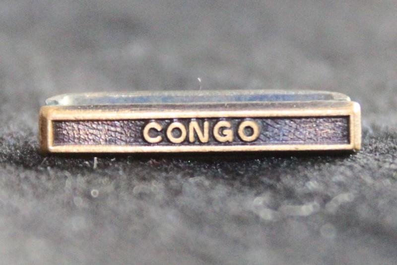 Worcestershire Medal Service: UN Clasp - Congo