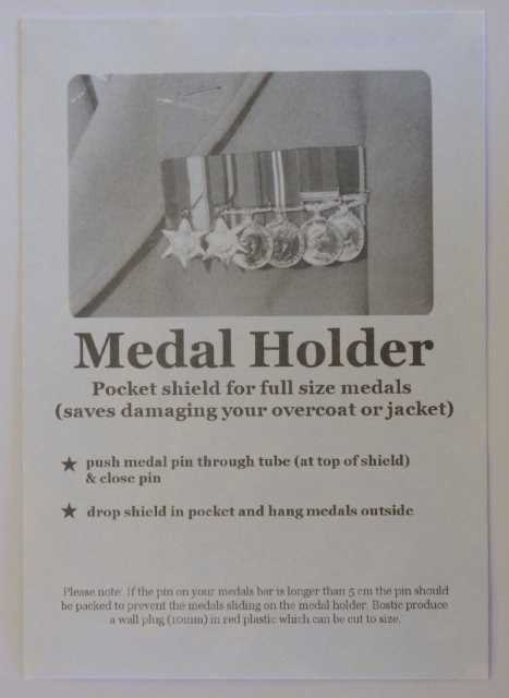 Worcestershire Medal Service: Medal Holder