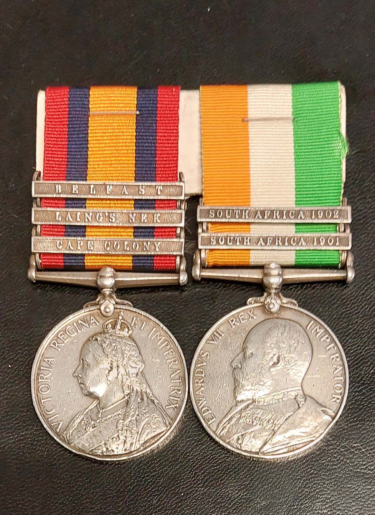 Worcestershire Medal Service: QSA/KSA - Eley, Leicester Regt