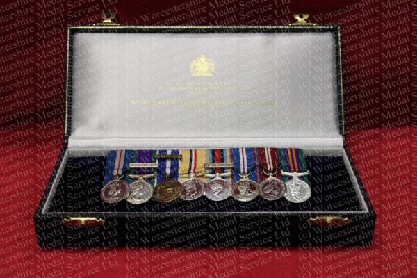 Worcestershire Medal Service: Miniature Medal Carry Case 8+