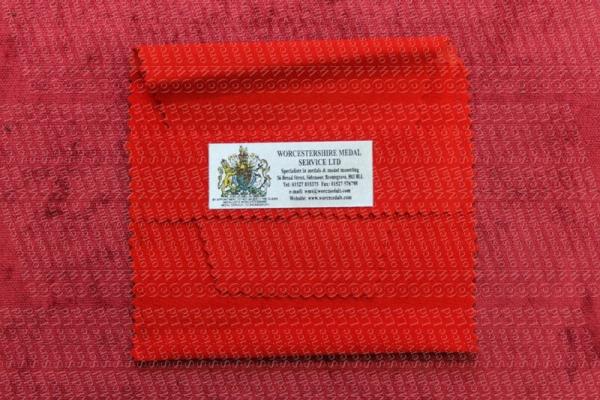 Worcestershire Medal Service: Soft Suedette Wallet for 3 full size Medals