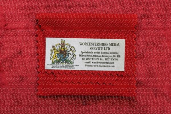 Worcestershire Medal Service: Soft Suedette Wallets for 3 miniature medals