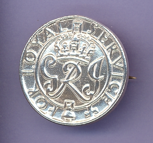 Worcestershire Medal Service: Loyal Service Badge 39-45