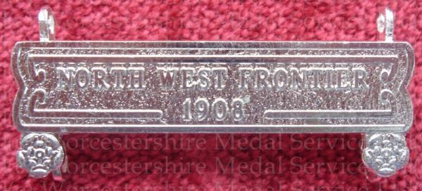 Worcestershire Medal Service: Clasp - North West Frontier 1908 (EVII)