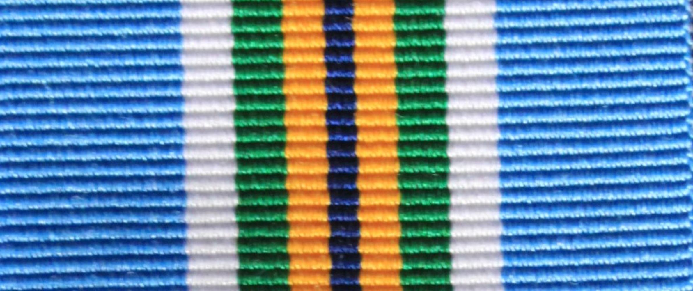 UN - Interim Security Force (ABYEI) Miniature Size Ribbon