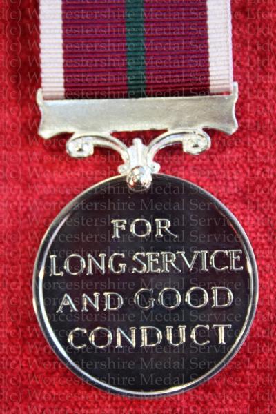UDR Long service Medal (Permanent Cadre)