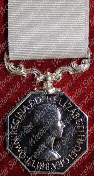 Worcestershire Medal Service: Polar Medal - EIIR (Silver Plated)