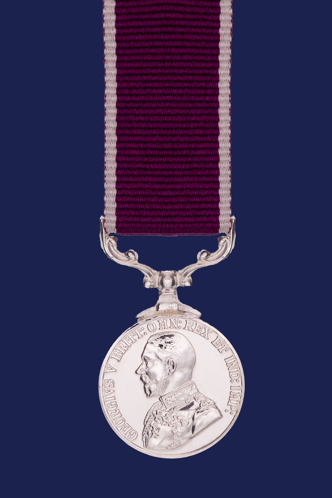 Worcestershire Medal Service: Army LSGC - GV (SCROLL)