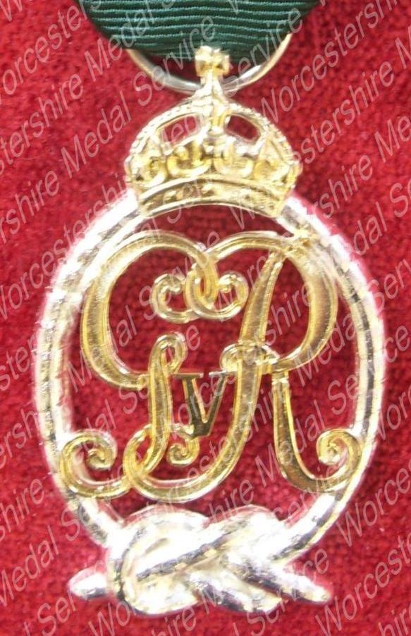 Worcestershire Medal Service: Royal Naval Reserve Decoration GV